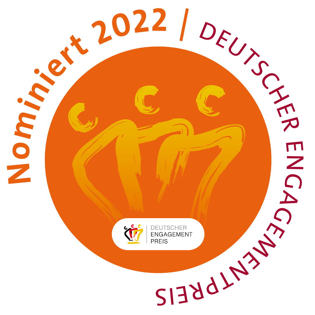 Logo Nominierung Deutscher Engagementpreis 2022