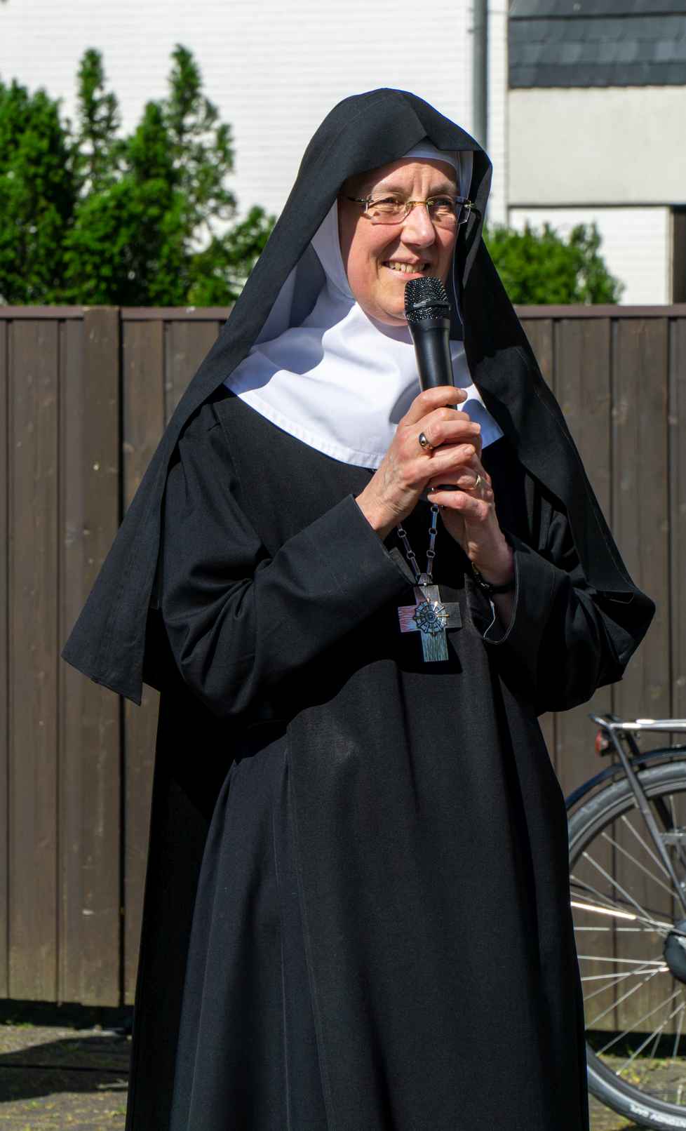 2023 Klosterlauf_Schwester Angela Ansprache