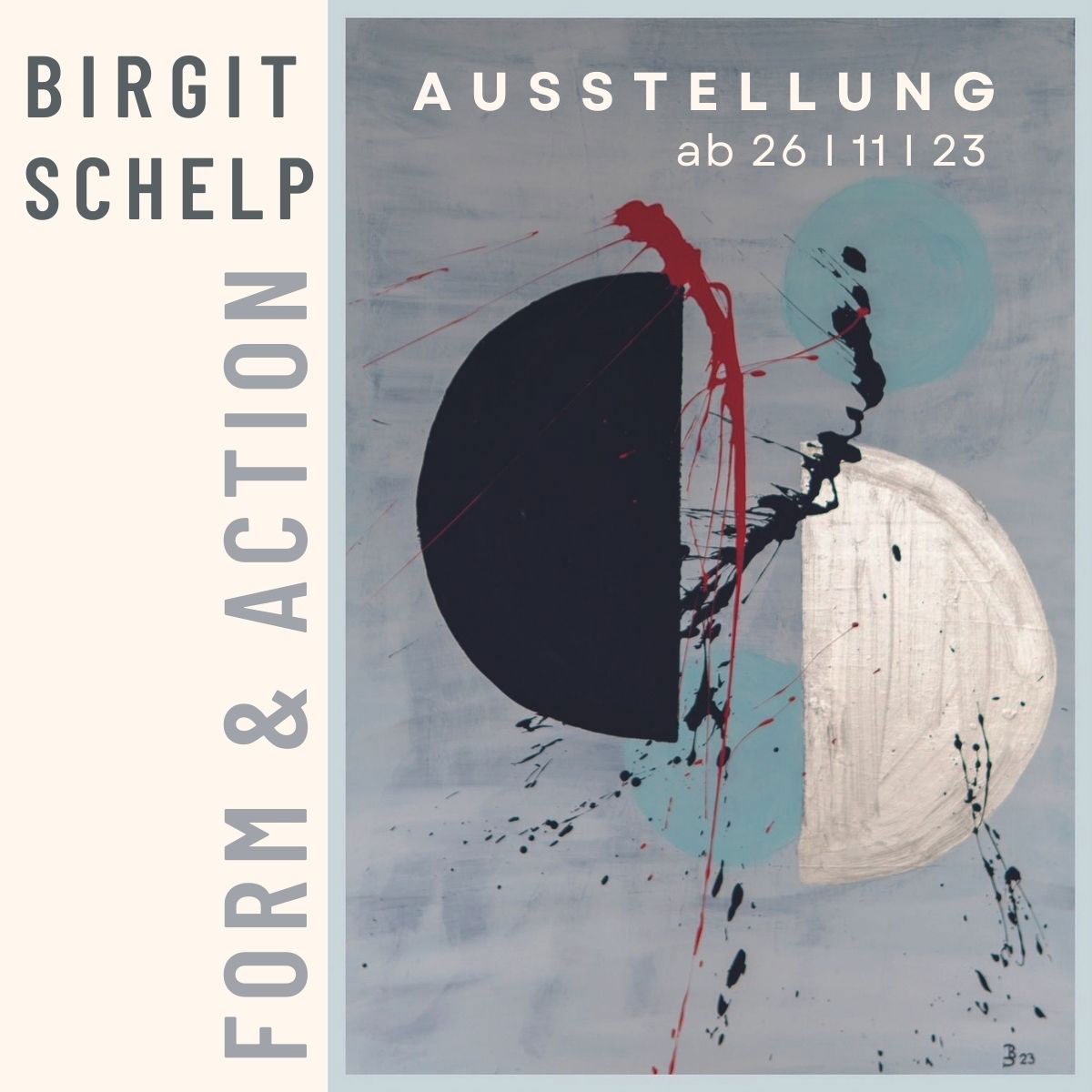 Birgit Schelp Ausstellung Form & Action