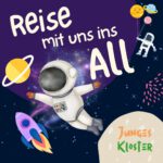 Das Bild kündigit die AKtion "Reise mit uns ins All" am 11. Juli 2025 an.