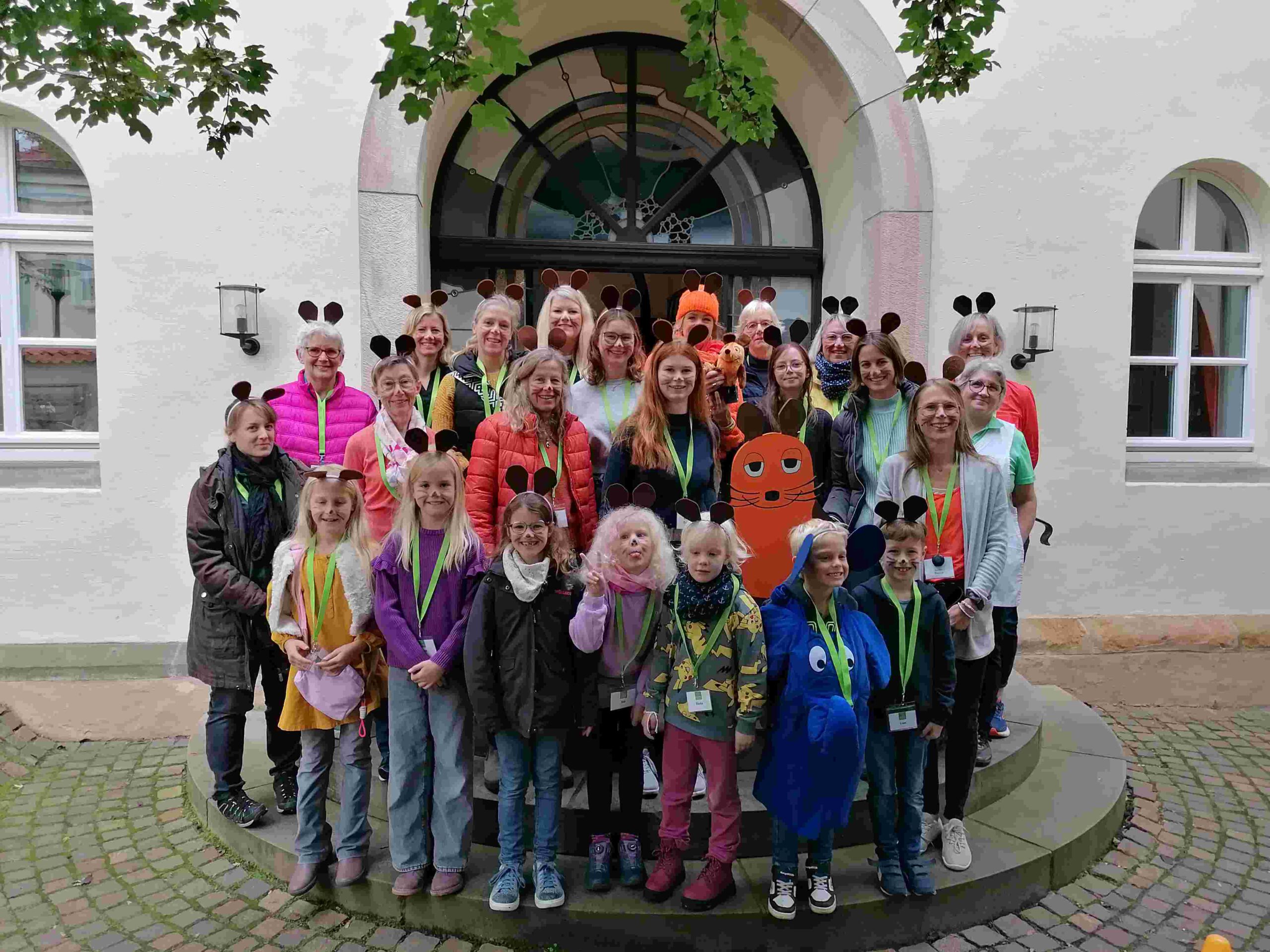 Team Junges Kloster - Bereit für "Türen auf mit der Maus"