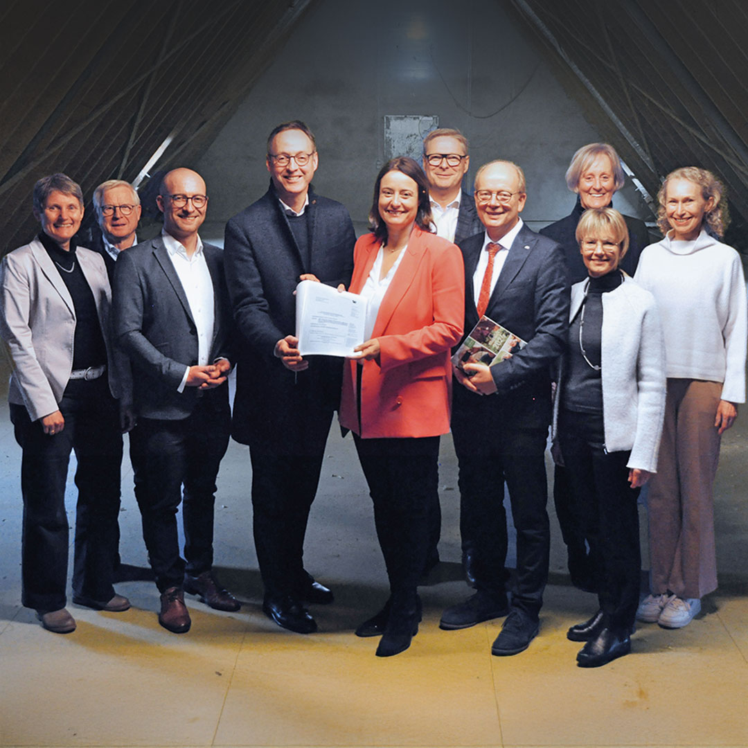 Förderbescheid Kloster Wiedenbrück Dachbodenausbau