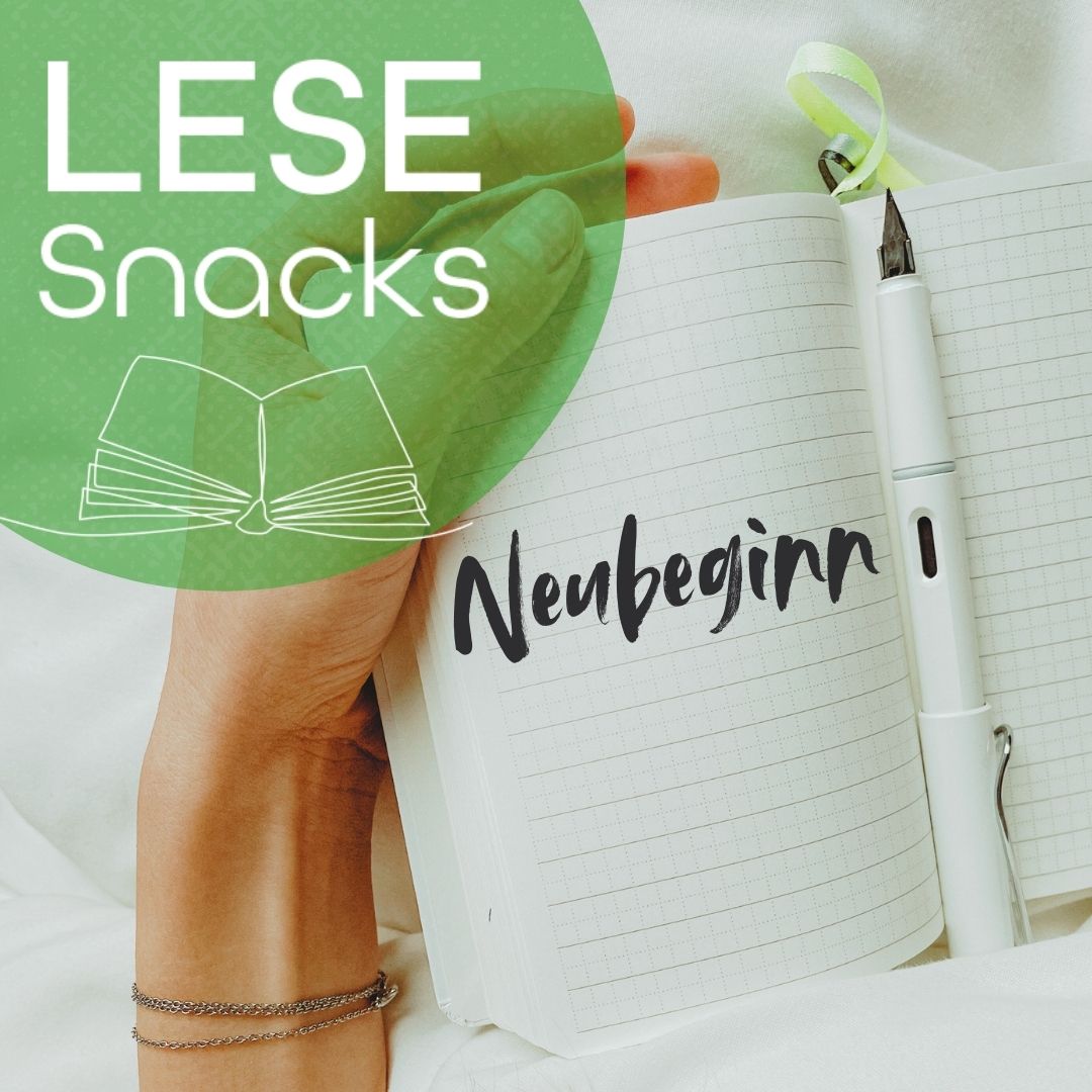 Die LeseSnacks zum Thema Neubeginn fidnen am 29.01.2026 im Kloster Wiedenbrück statt.