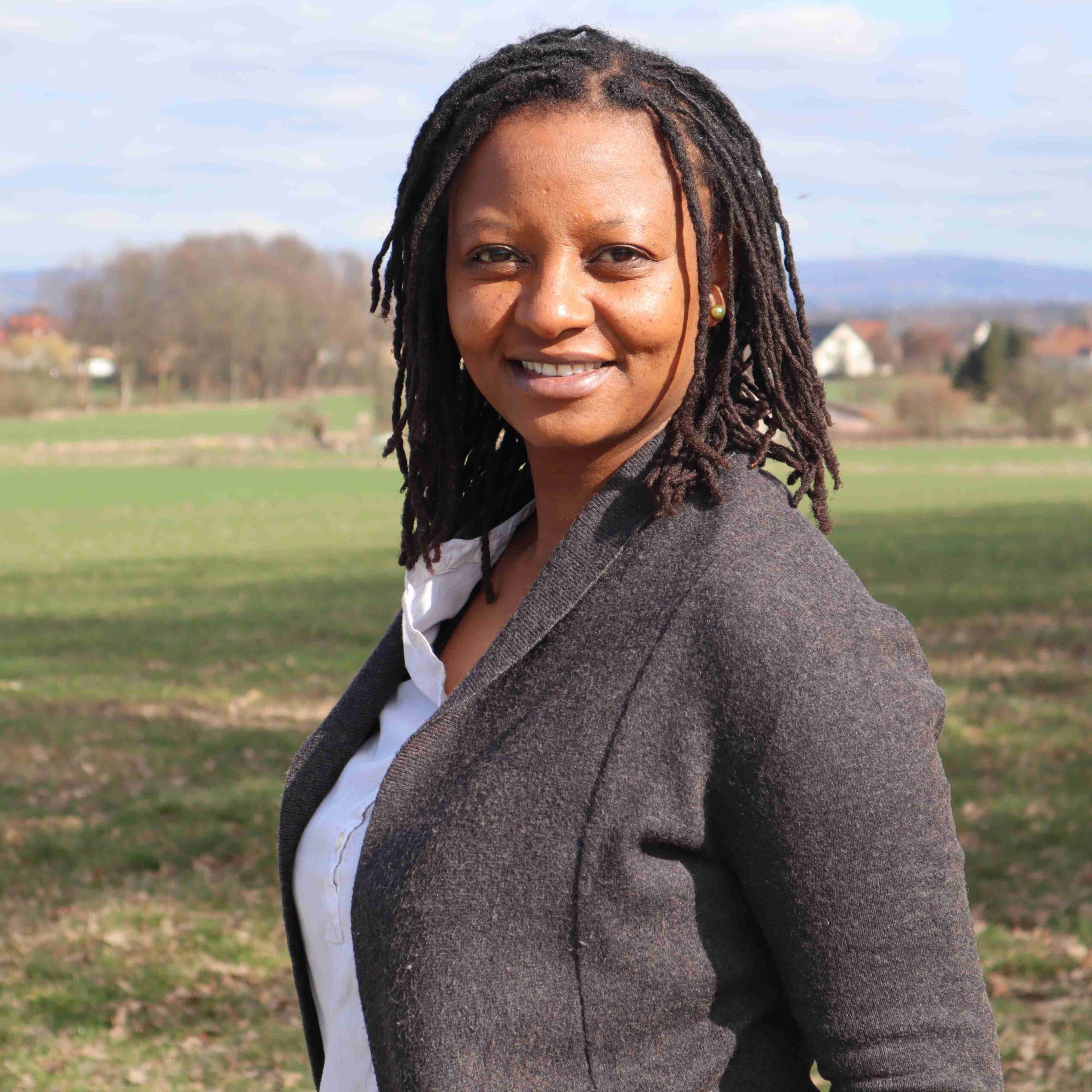 Das Bild kündigt eine Lesung mit Evelyne Waithira Müller im Kloster Wiedenbrück an.