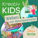 Am 21. August 2025 findet ein Weben mit Naturmaterialien für Kinder statt.