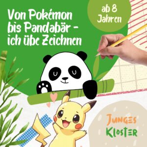 Eine Ankündigugn, dass das Junge Klsoter am 14. August 2025 eine Zeichenübung veranstaltet.