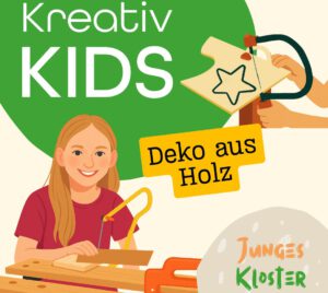 Eien Ankündigung, dass es am 21.11.2025 ein Angebot für Kidner ab 8 Jahren gibt.