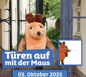 Am 03. Oktober 2025 macht das Kloster Wiedenbrück bei "Türen auf mit der Maus" mit.